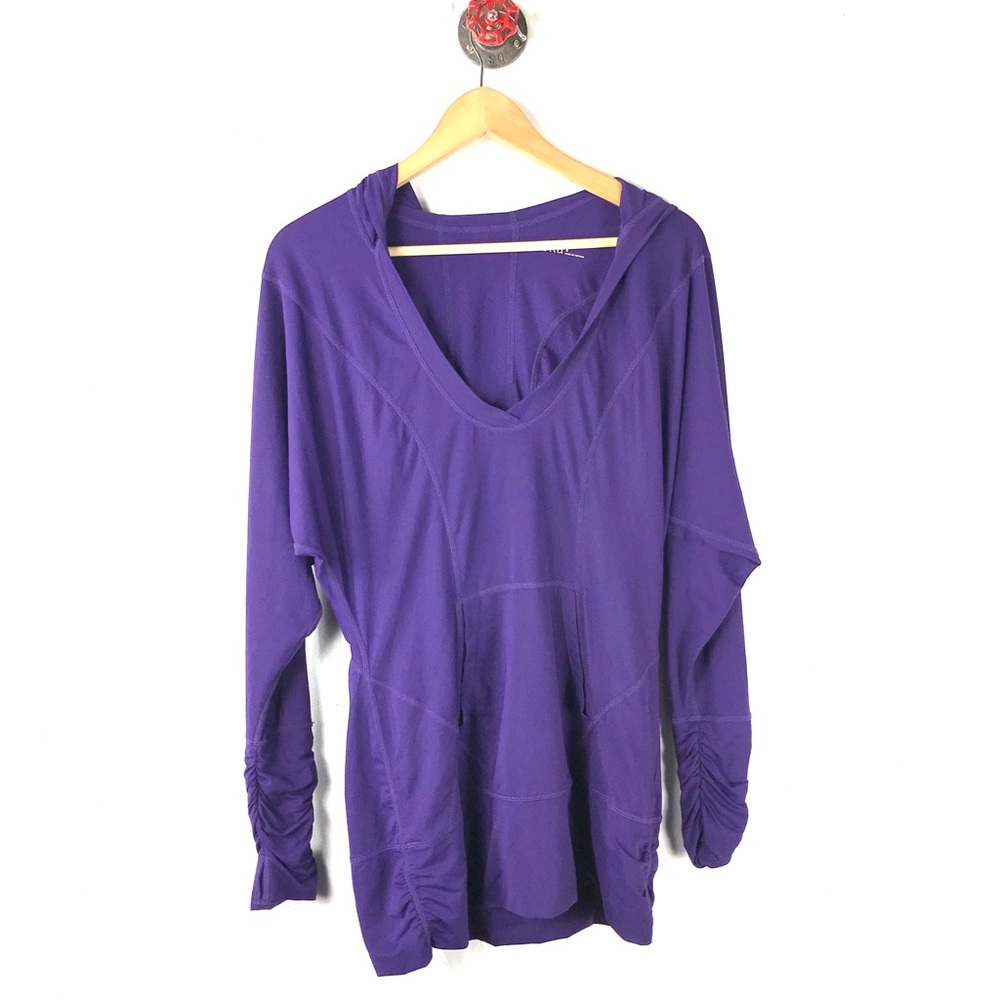 Zella S light jacket hoodie thumbholes pullover